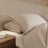 Alba Pillow Case with Piping